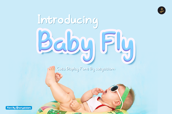 Baby Fly: A Playful Font for Branding That Stands Out