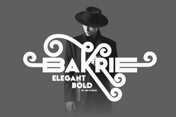 Bakrie Display Font for Bold Editorial Design