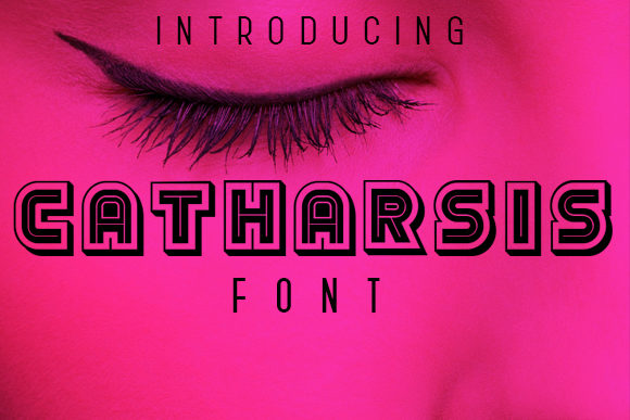 Catharsis Font for Bold Digital Branding