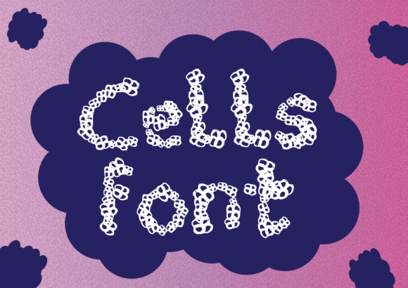 Cells Font for Unique Crafting and Commercial Projects
