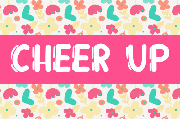 Cheer Up Display Font for Web Design