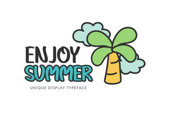 Enjoy Summer: A Display Font That Brings Joy to Every Project