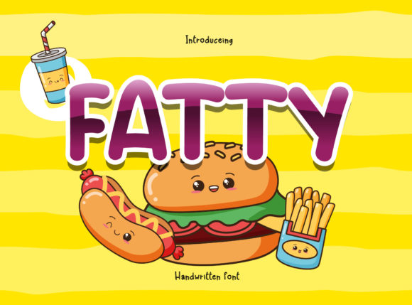 Fatty: A Bold Display Font for Creative Branding