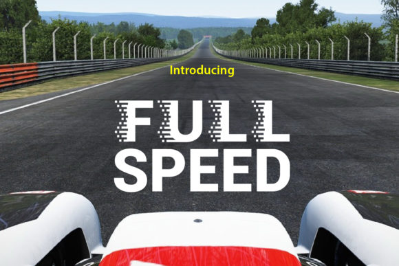 Full Speed: A Font for Bold Editorial Statements