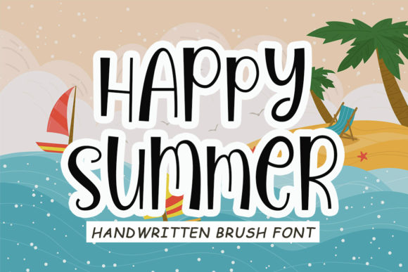 Happy Summer Font for Eye-Catching Digital Campaigns