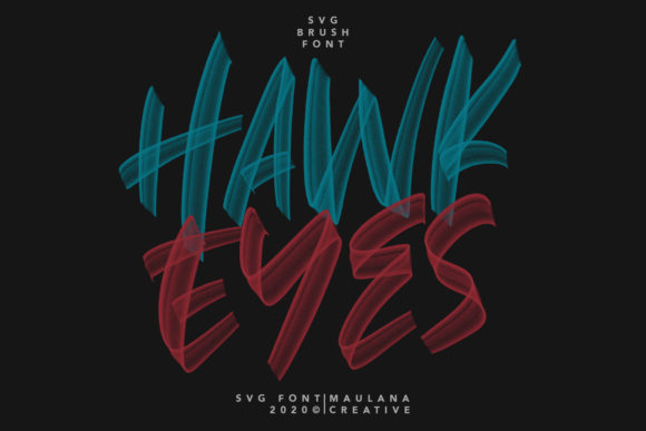 Hawk Eyes: A Bold Display Font for Impactful Campaigns