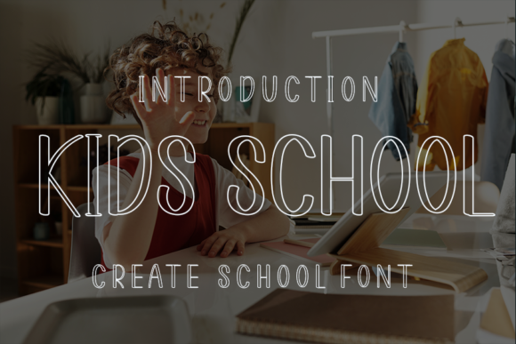 Kids School Font for Professional Branding and Creative Projects