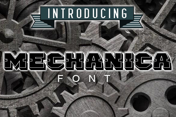 Make Your Brand Stand Out with the Mechanica Font