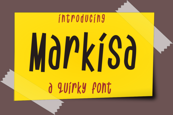 Markisa Font for Eye-Catching Campaign Designs