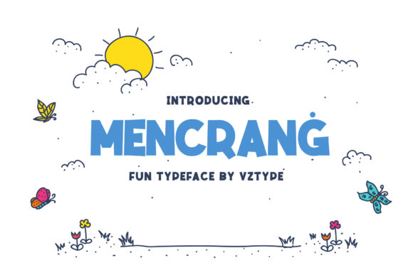 Mencranġ: A Bold Display Font for Creative Web Projects