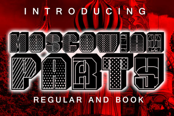 Moscowian Party Font for Bold Branding and Creative Projects