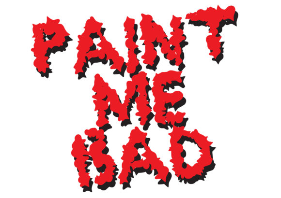 Paint Me Bad: A Brush Display Font for Bold Editorial Design