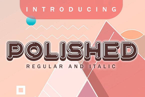 Polished: A Bold Display Font for Professional Branding