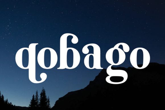 Qobago: The Chunky Display Font That Elevates Campaign Creativity