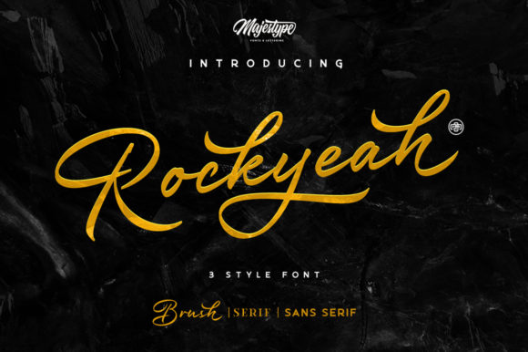 Rockyeah: A Font for Editorial Elegance