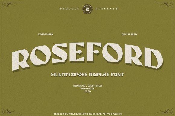 Roseford Font Download for Creative Projects