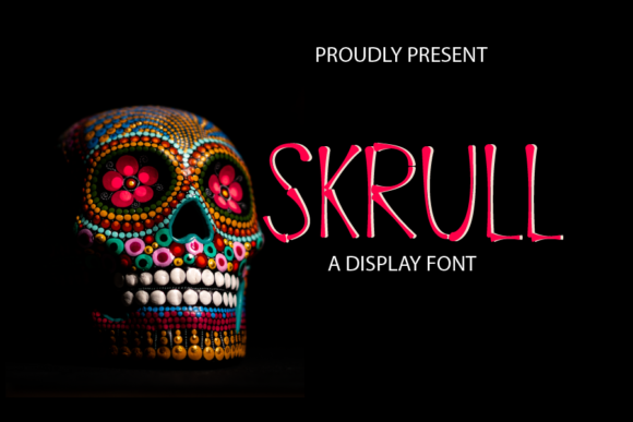Skrull: A Display Font That Elevates Your Craft Projects