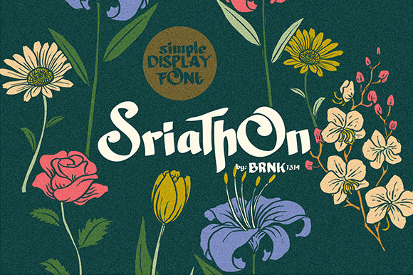 Sriathon Font for Bold and Beautiful Crafting