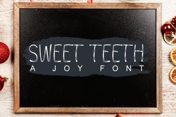 Sweet Teeth Font for Editorial Design and Content Creation