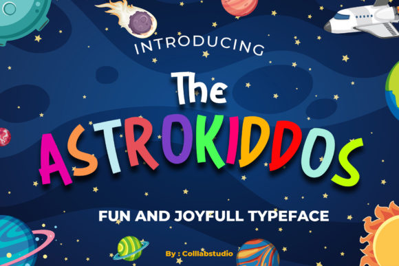 The Astrokiddos Font for Eye-Catching Campaign Designs