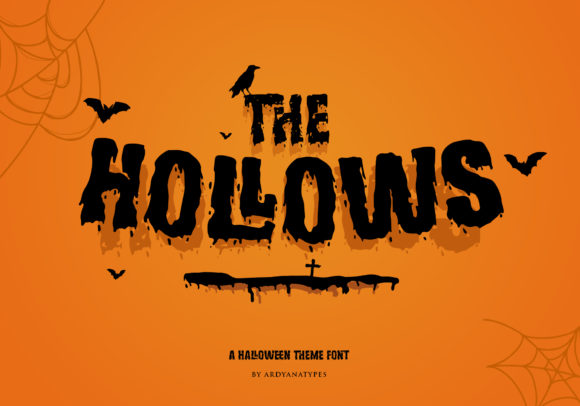 The Hollows: A Display Font That Elevates Handmade Creations