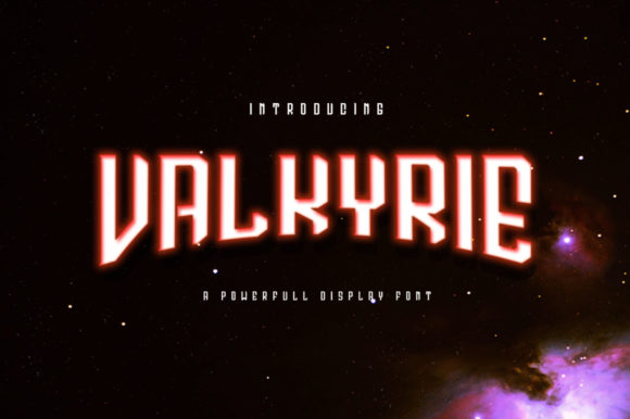 Valkyrie Font for Bold Branding and Creative Projects