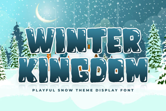 Winter Kingdom Font for Winter-Themed Web Design