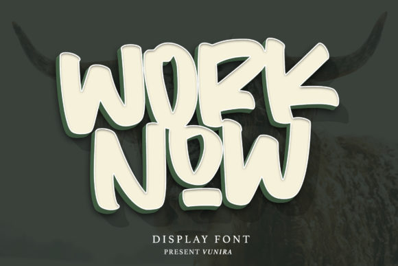 Worknow: A Versatile Display Font for Modern Web Design